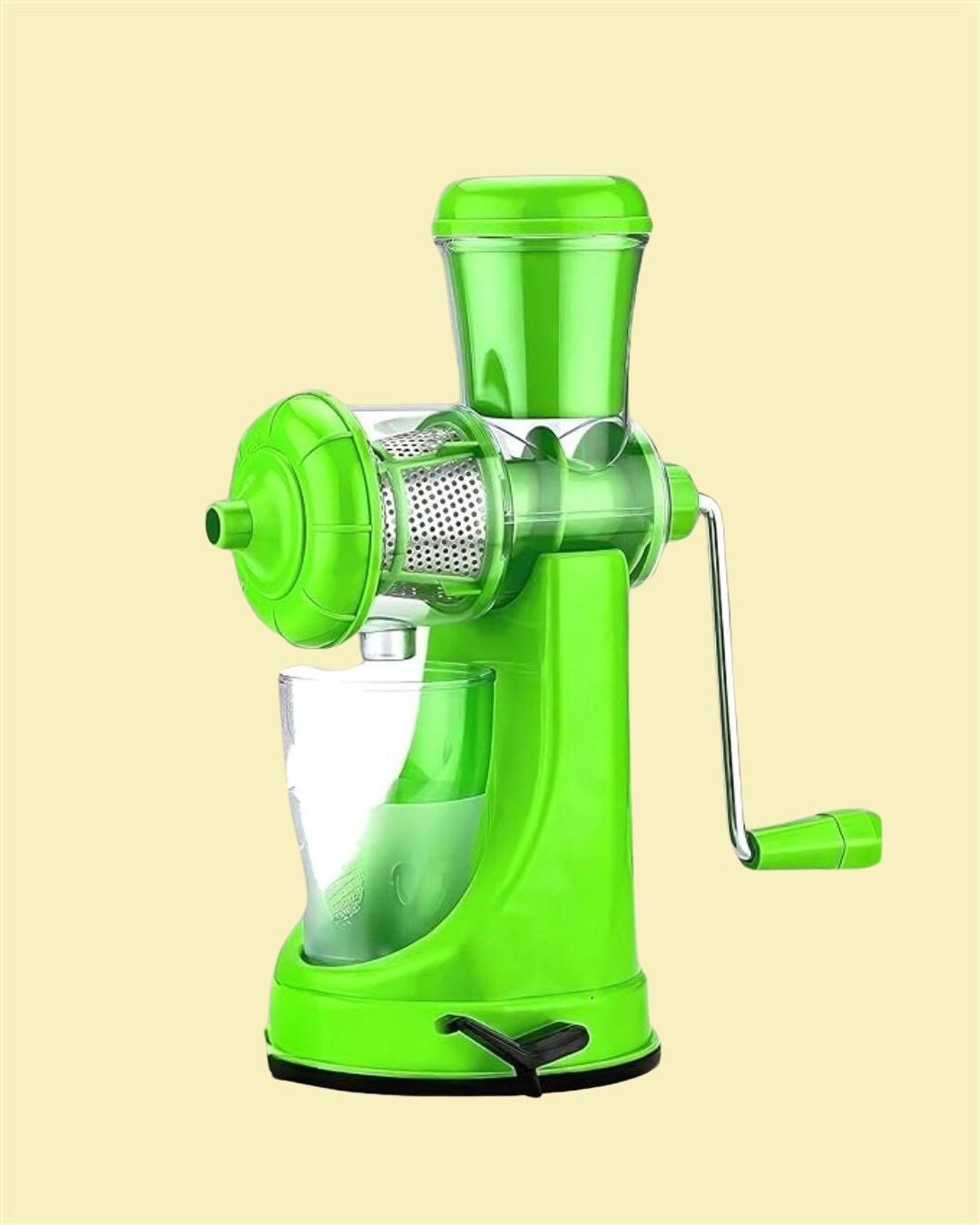 PEXON Premium Manual Fruit & Vegetable Juicer – BPA-Free, Easy-Clean, Multicolor