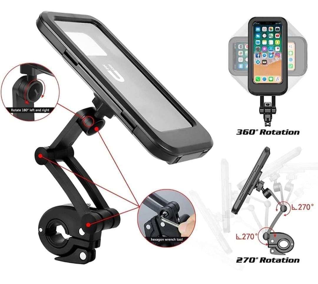 Adjustable Motorcycle Bike Mobile Phone Holder