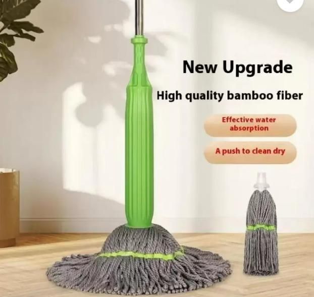 Revolutionize Your Cleaning with the Self-Twisting Water Rotating Mop – Effortless Shine Every Time