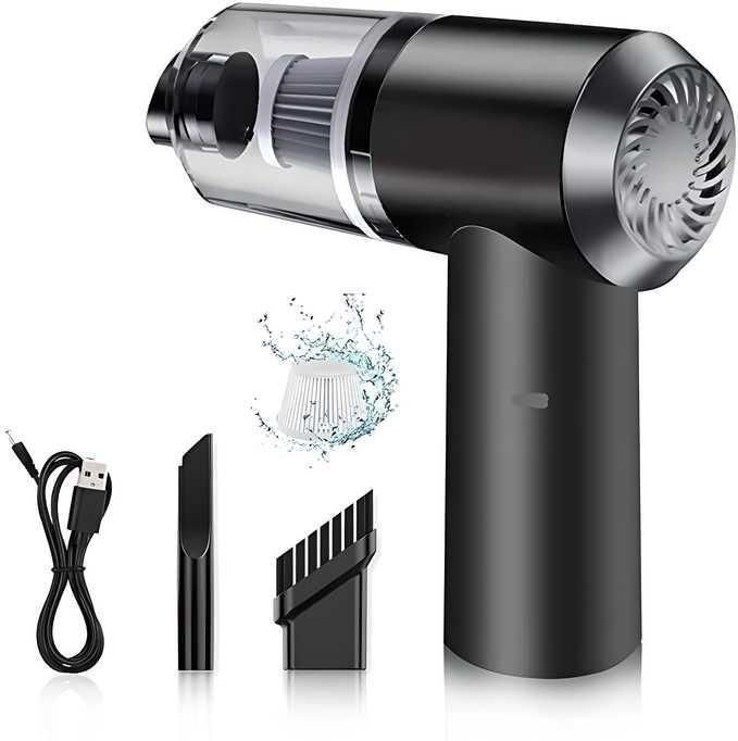 PowerSweep Mini Cordless Vacuum & Air Duster – The Pocket-Sized Clean Machine