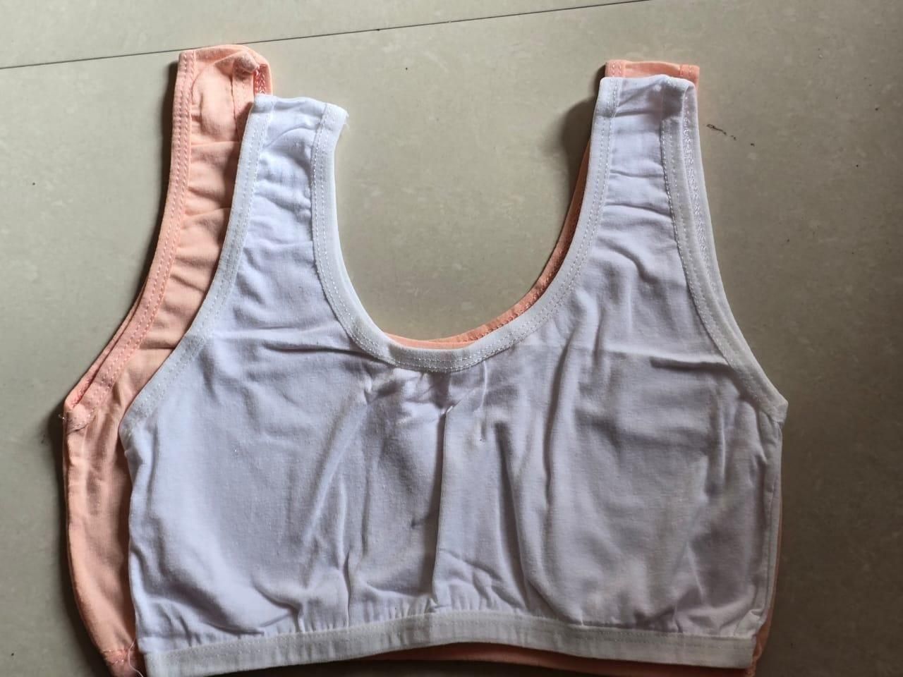 Feel-Free Comfort: Women's Multicolor Cotton Air Bra – Pack of 3