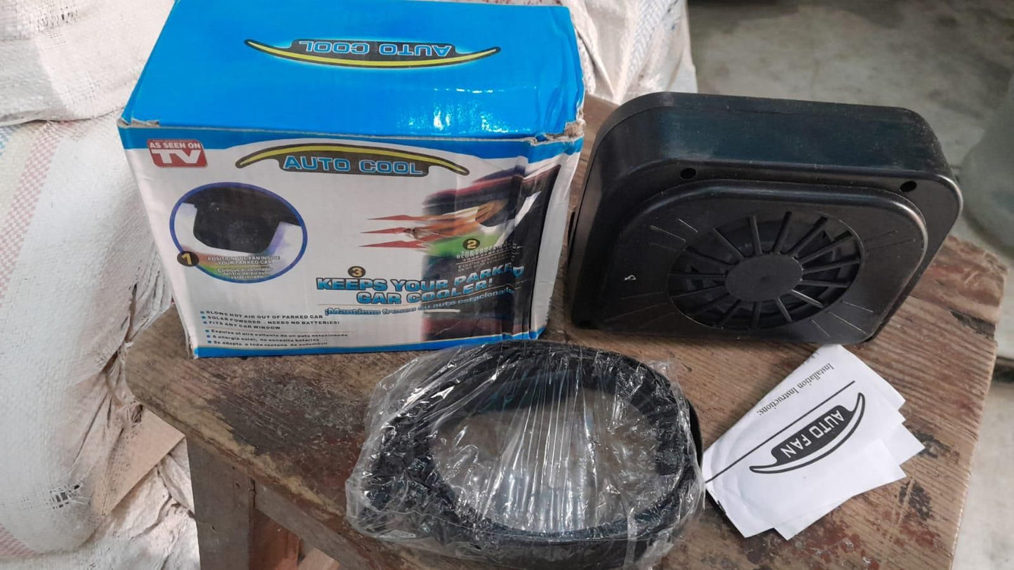Solar AutoCool™ – Solar-Powered Car Vent Fan for a Breezier Ride
