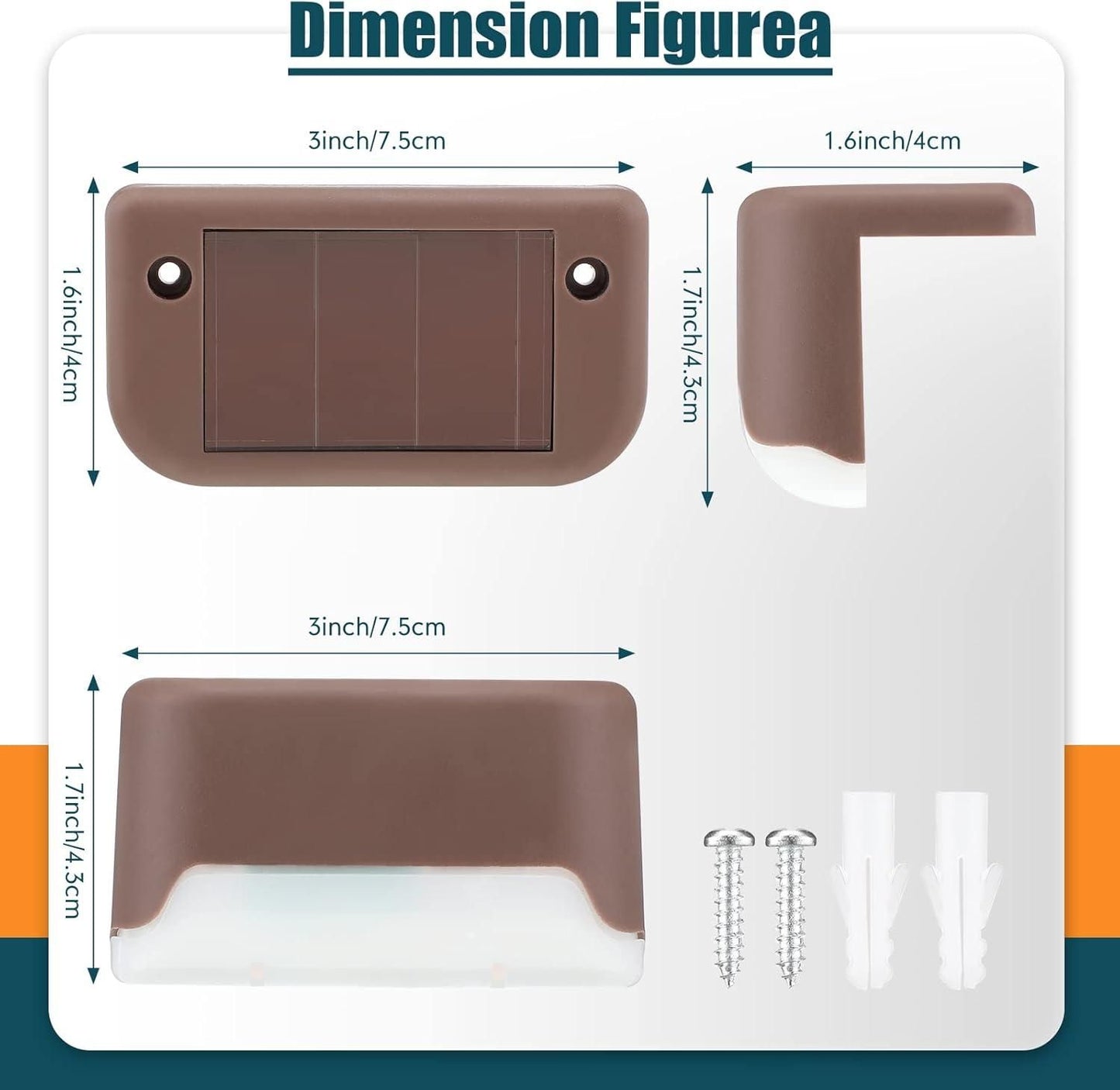 SolarGlow™ Outdoor Deck Lights – 4-Pack Waterproof, Auto-Charging Night Ambiance Lights