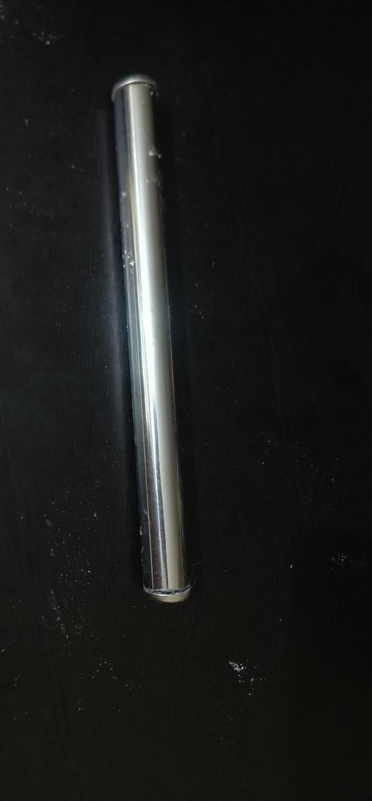 Bold & Sleek: Premium Stainless Steel Non-Stick Rolling Pin (Belan) – 31.8cm