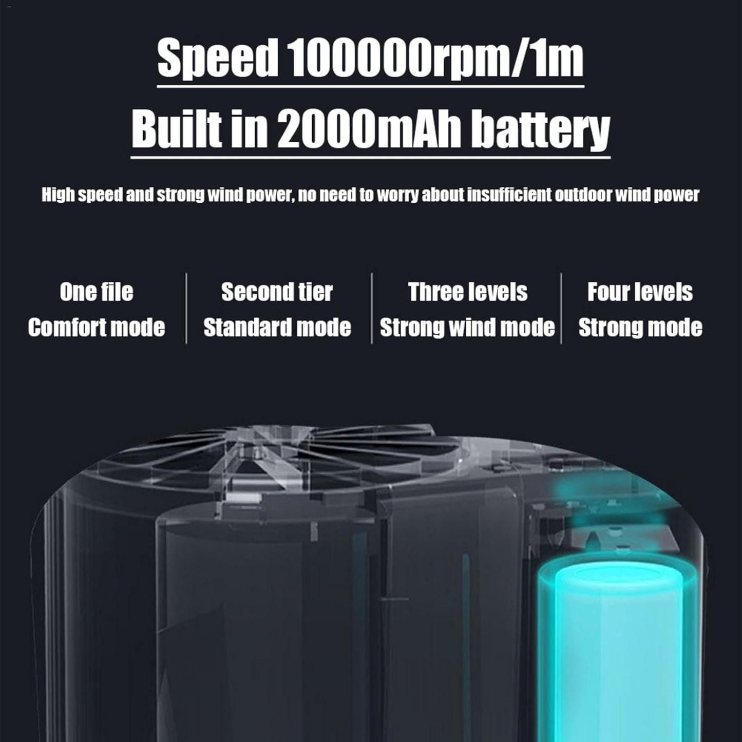 BreezeBuddy™ Clip-On Portable Fan – Your Hands-Free Cooling Sidekick