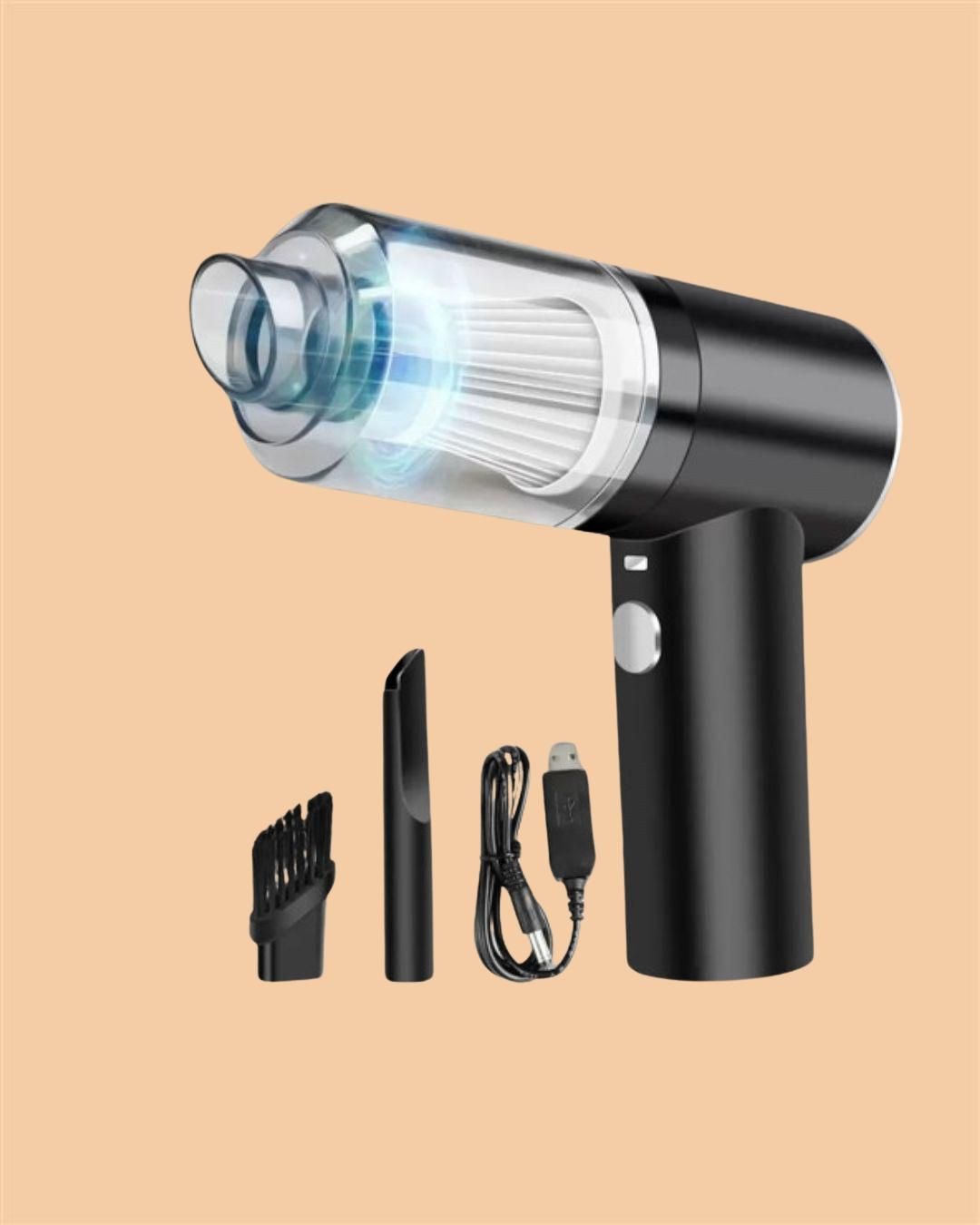 PowerSweep Mini Cordless Vacuum & Air Duster – The Pocket-Sized Clean Machine