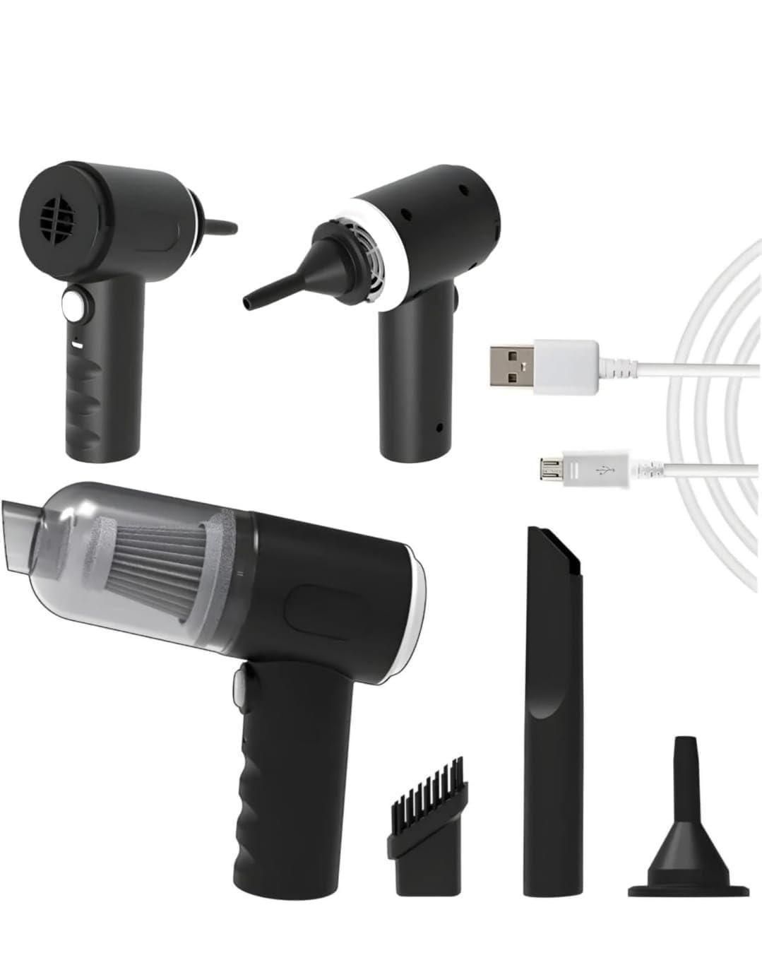 PowerSweep Mini Cordless Vacuum & Air Duster – The Pocket-Sized Clean Machine