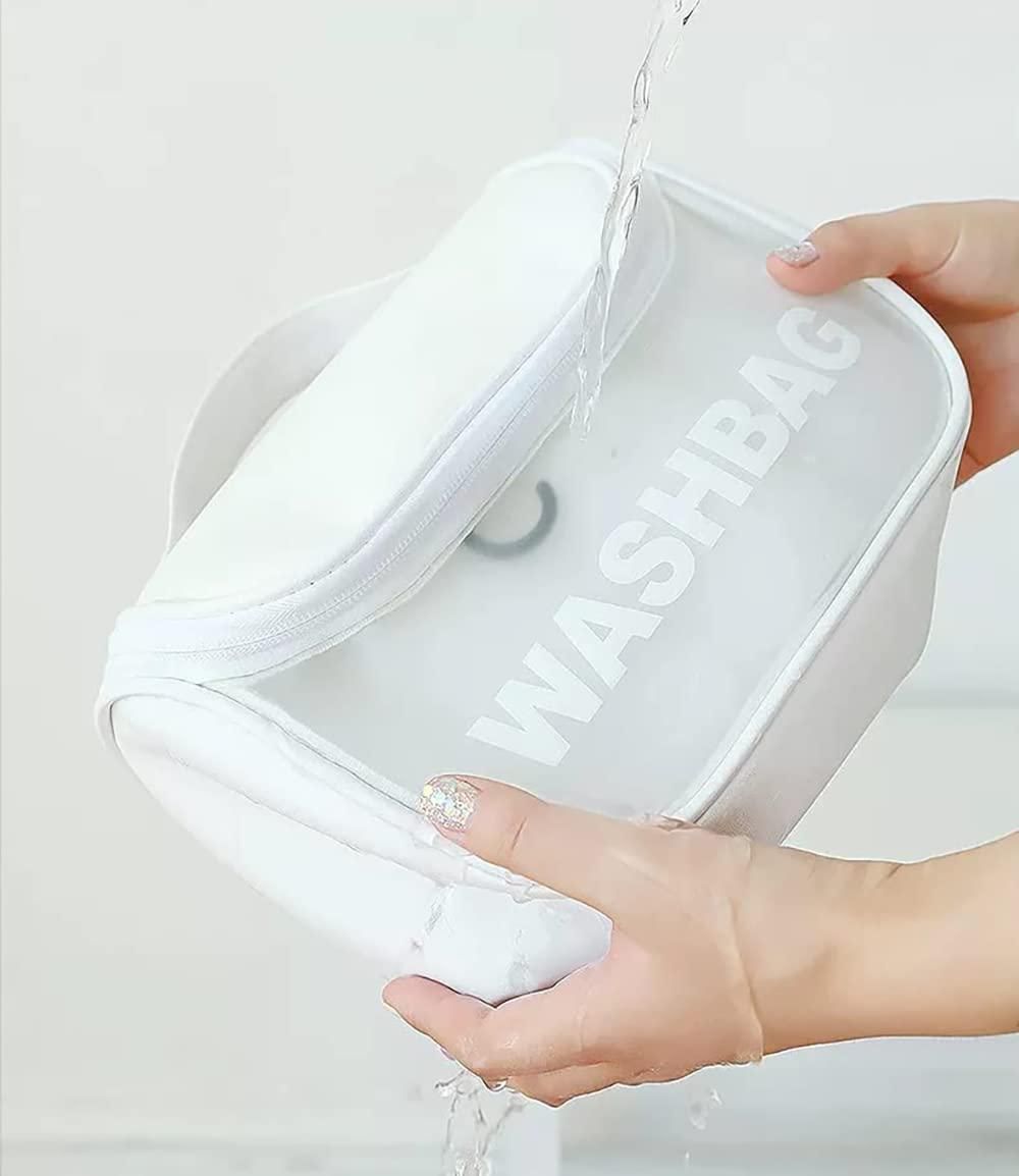 PORTABLE PU LEATHER COSMETIC BAG – YOUR STYLISH ON-THE-GO BEAUTY ESSENTIAL