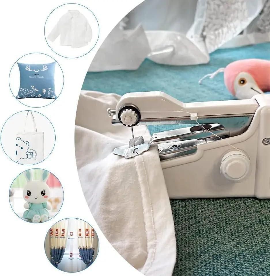 Stitch Handheld Cordless Sewing Machine – Quick-Fix Portable Wonder for Effortless Repairs & DIY Crafts