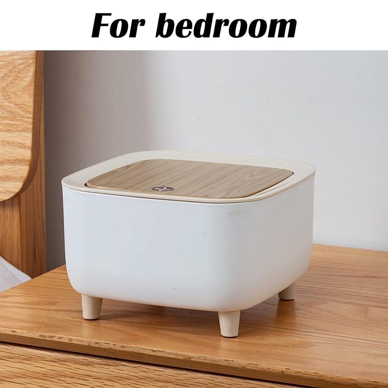 Classy Desktop Push Button Trash Bin – Sleek, Compact & Stylish Tabletop Organizer (Mini Size)