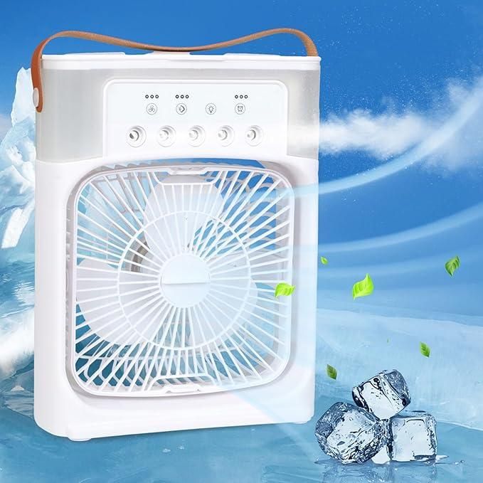 ChillMate™ 5-in-1 Portable Mist Fan – Cool, Refresh & Relax Anywhere You Go!