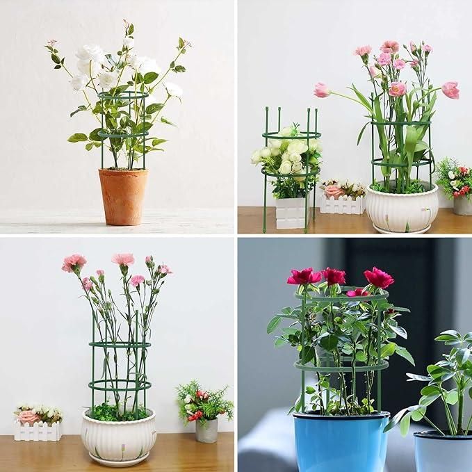 3-Layer Adjustable Plant Support Cage – Strong, Stylish & Essential for Thriving Indoor Plants