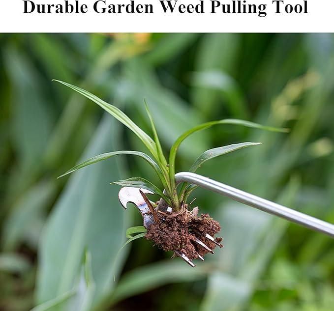 Puller Sharp Weeding Tool – Heavy-Duty Handheld Root Remover for Effortless Gardening