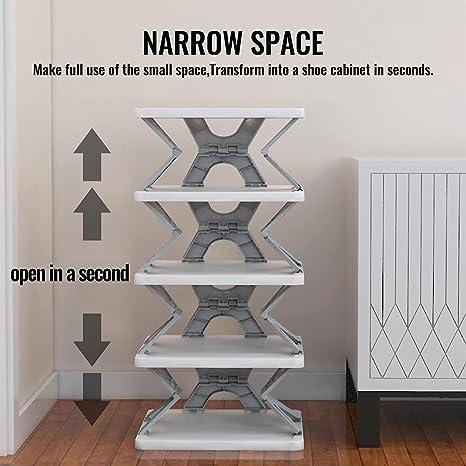 Smart Foldable 6-Layer Shoe Rack - Ultimate Storage Solution for Shoes & More