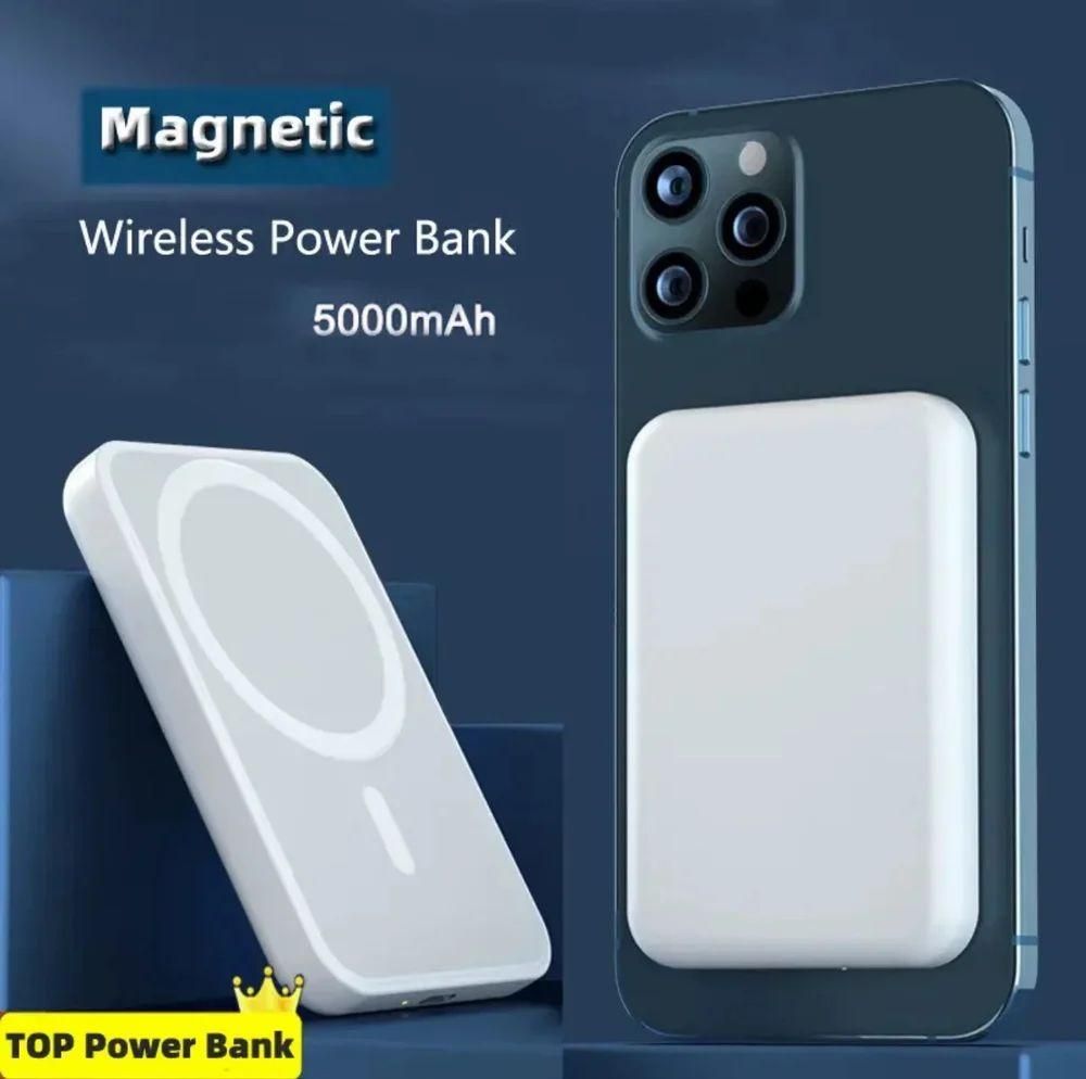 Wireless Magnetic Power Bank – Effortless Charging on the Go