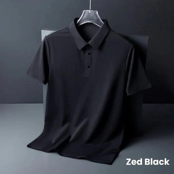 Ultimate Style Pack: 4 Premium Matte Solid Polo T-Shirts for Men