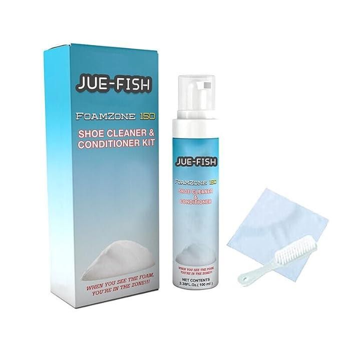 Premium Shoe Cleaner & Conditioner Kit – 100ml Complete Care Set with Brush & Cloth