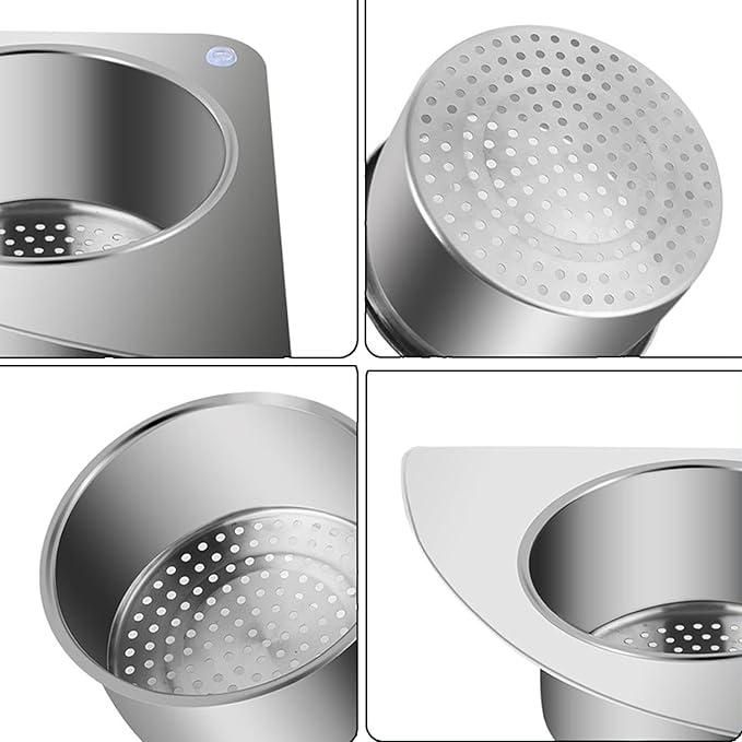 Elegant Swan-Design Stainless Steel Drain Basket – Stylish & Functional Sink Strainer