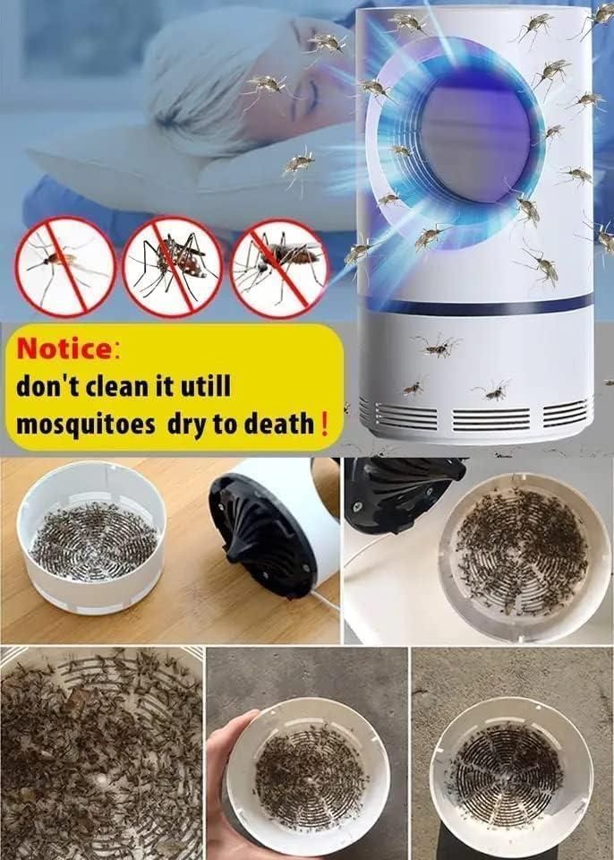 SilentZap Electric Insect Killer – Indoor & Outdoor Mosquito Trap (Rechargeable Suction Power)