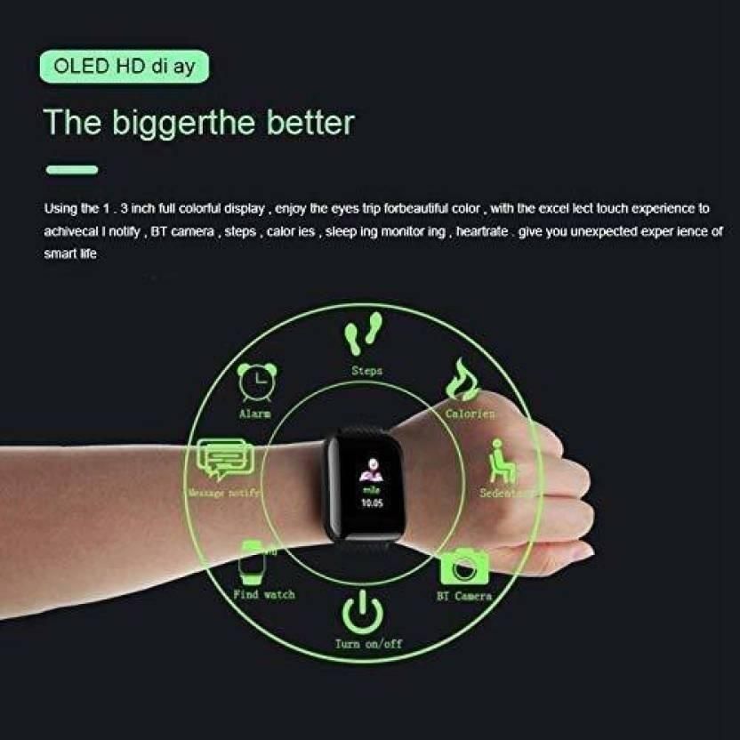 ID116 Plus Smart Fitness Tracker – Sleek Color Screen Smartwatch for Active, Stylish Living