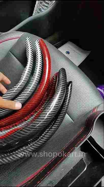 New Carbon Fiber ABS Texture Steering Wheel Grip Cover for Cars – Upgrade Your Driving Experience