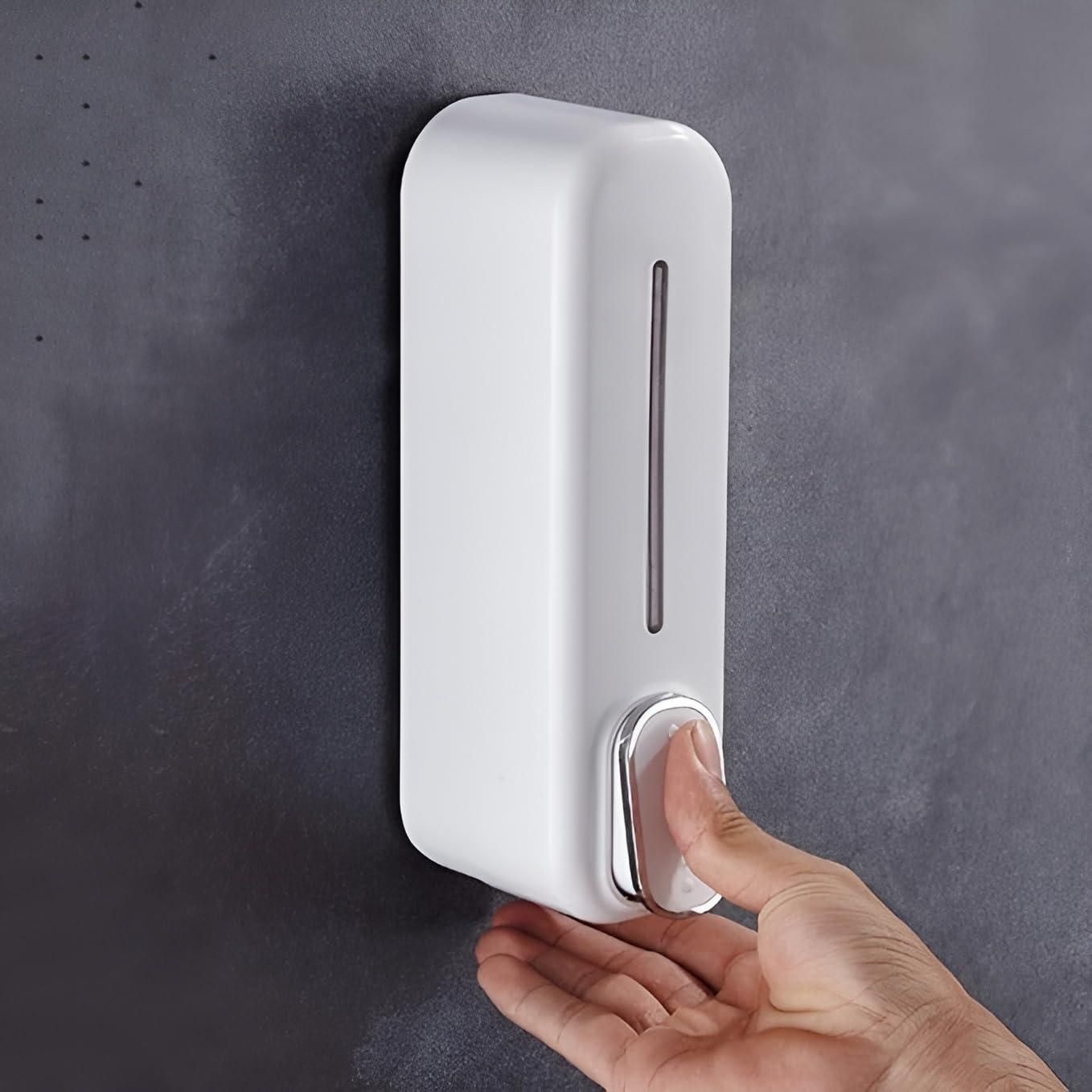 SleekPress Wall-Mounted Soap Dispenser – No Mess, Just Style
