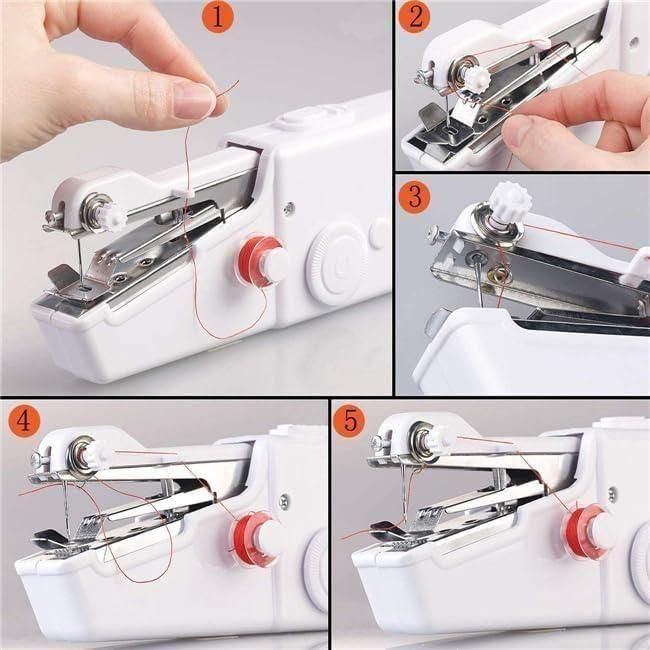 Stitch Handheld Cordless Sewing Machine – Quick-Fix Portable Wonder for Effortless Repairs & DIY Crafts