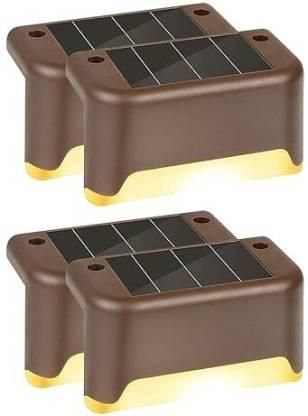SolarGlow™ Outdoor Deck Lights – 4-Pack Waterproof, Auto-Charging Night Ambiance Lights