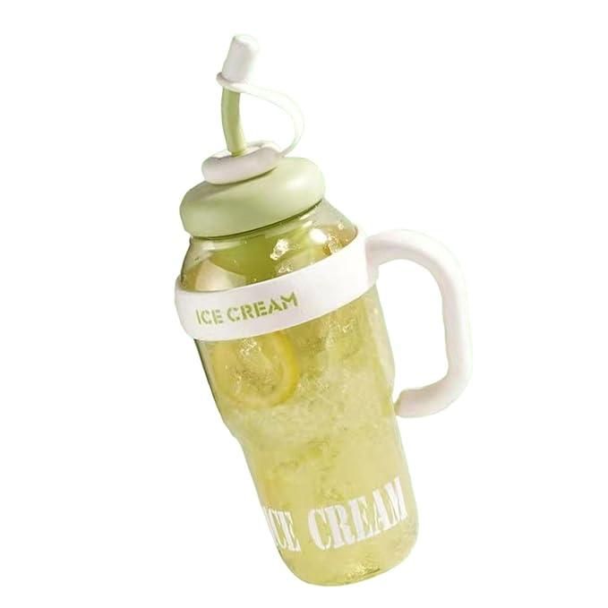 Chic Ice Cream Bottle – The Cutest Way to Sip, Chill & Stand Out (Plastic, 410gm)