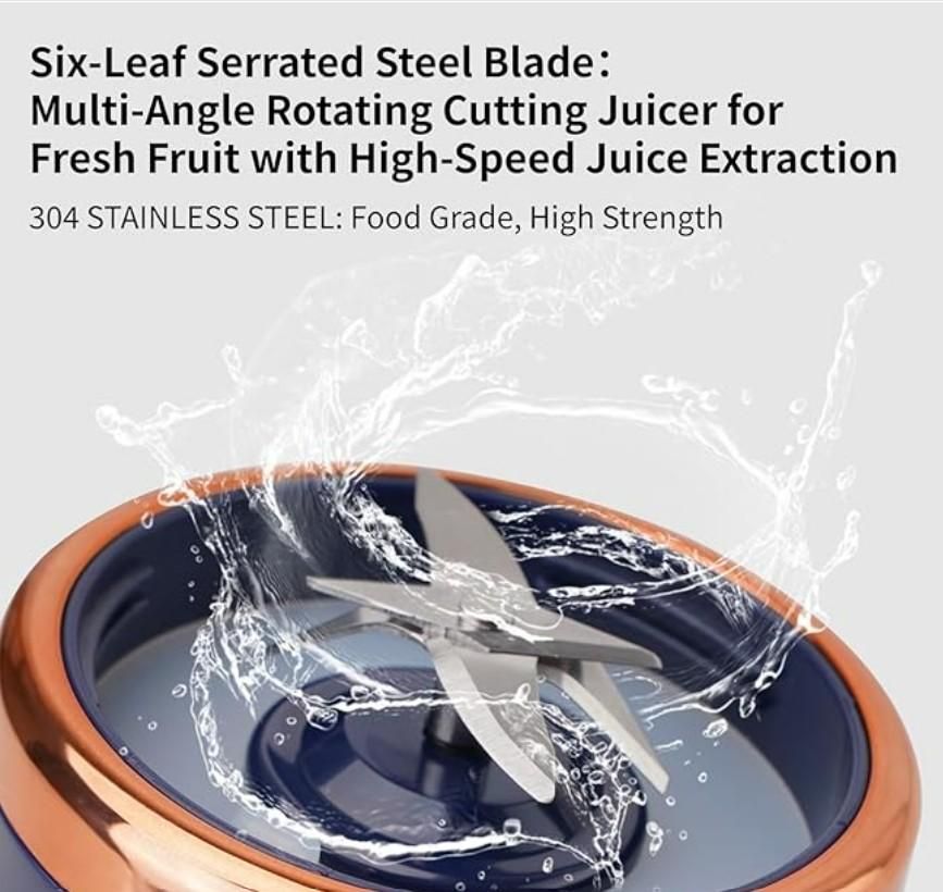 Blend Anywhere, Anytime with the Multifunctional Small Portable Juicer