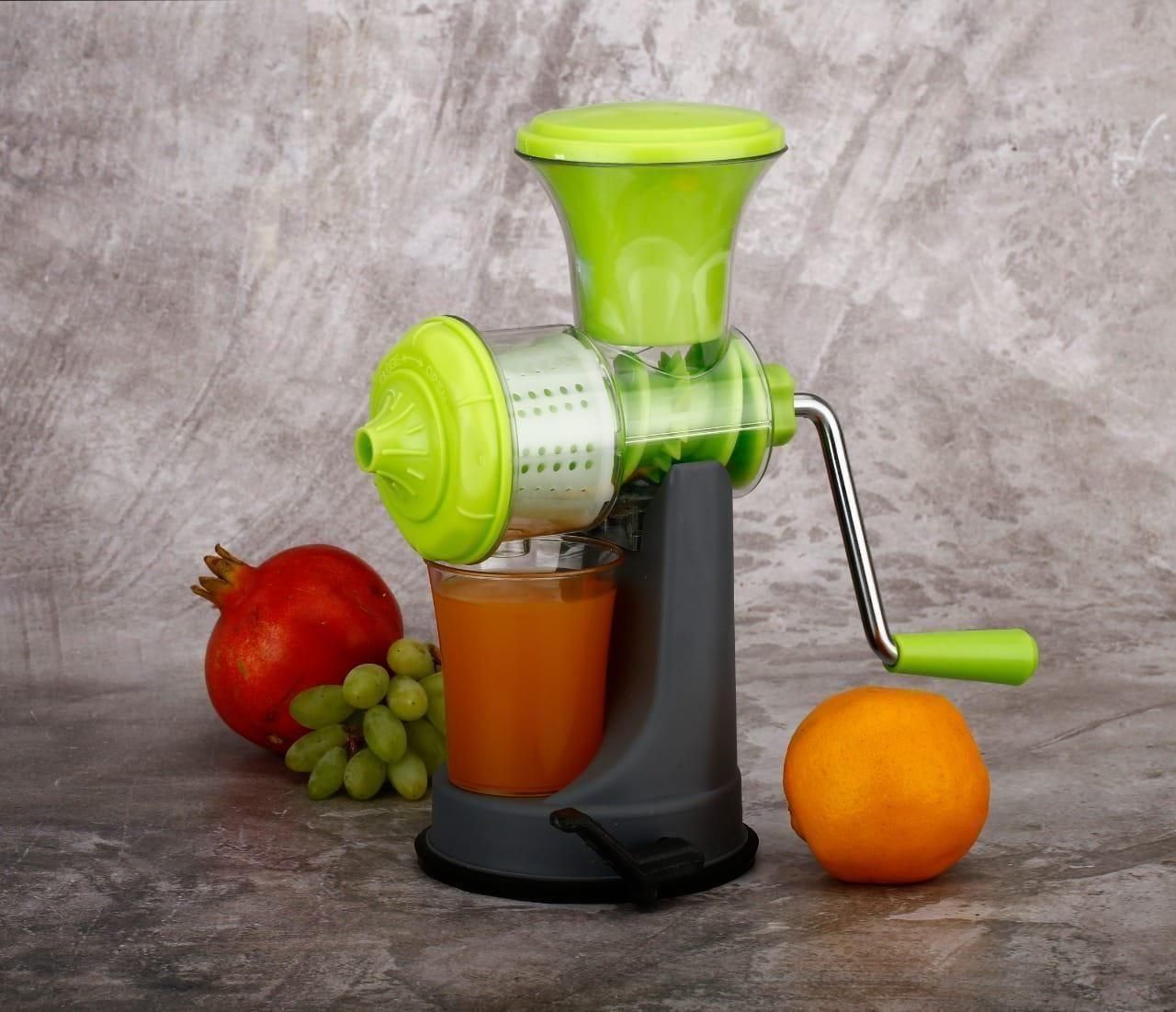 PEXON Premium Manual Fruit & Vegetable Juicer – BPA-Free, Easy-Clean, Multicolor