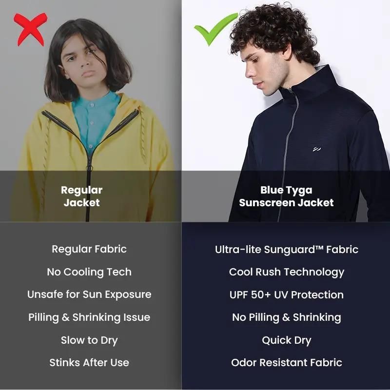 Men's Lightweight UV-Protection Sunscreen Jacket – Stay Cool, Look Sharp