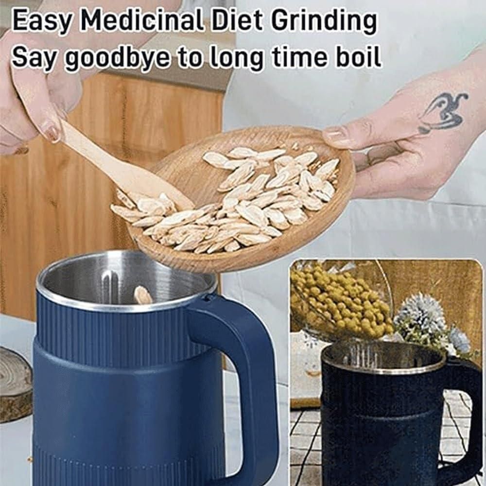 Premium Stainless Steel Grinder – Effortless Grinding for Herbs, Spices, Nuts & Coffee (Home Use)