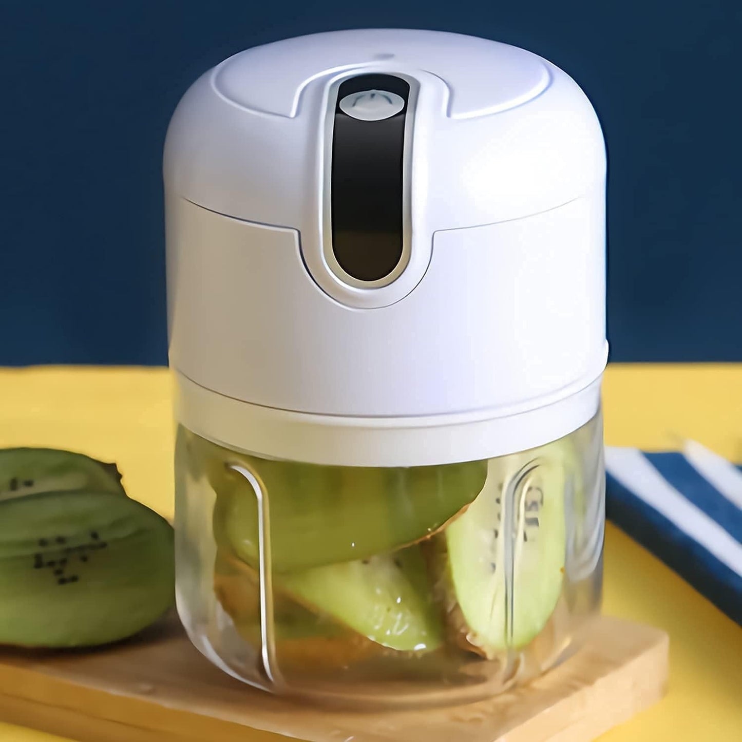 Mini Electric Garlic & Meat Chopper – Compact, Powerful & Time-Saving Food Prep Essential