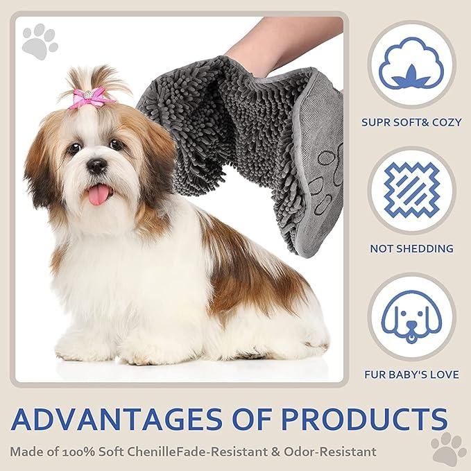 Microfiber Ultra Soft Pet Towel – Gentle, Quick-Dry Comfort for Your Beloved Companion