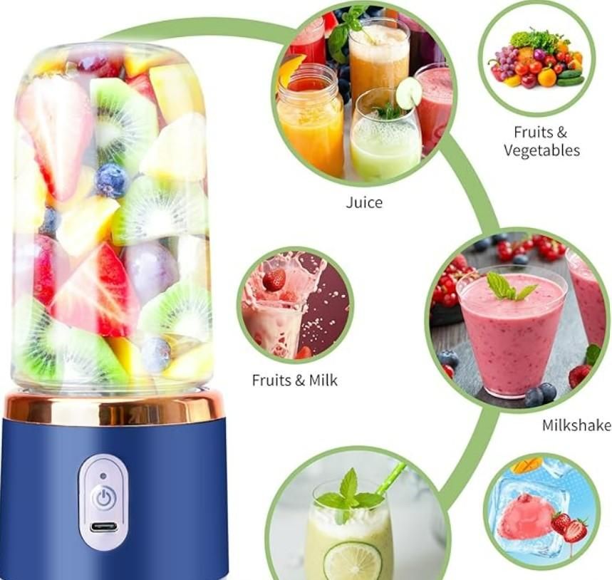 Blend Anywhere, Anytime with the Multifunctional Small Portable Juicer