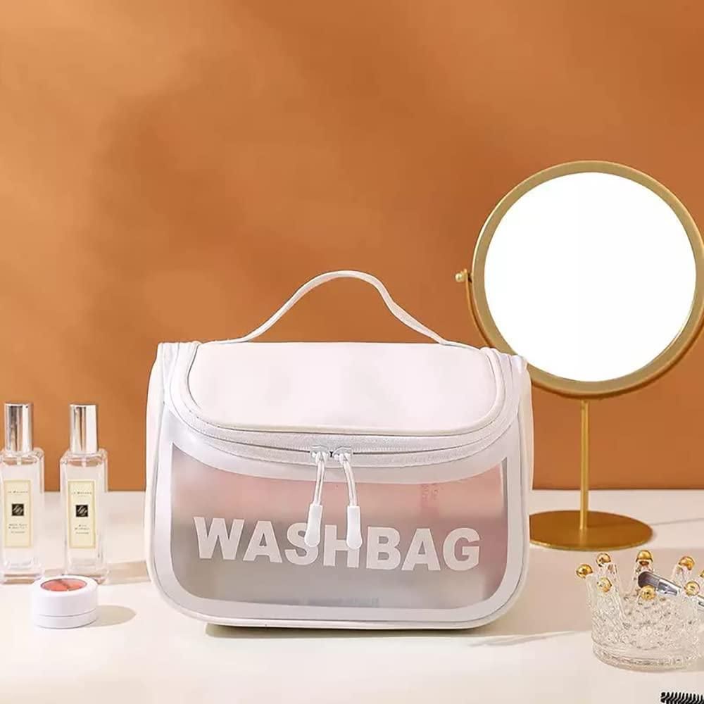 PORTABLE PU LEATHER COSMETIC BAG – YOUR STYLISH ON-THE-GO BEAUTY ESSENTIAL