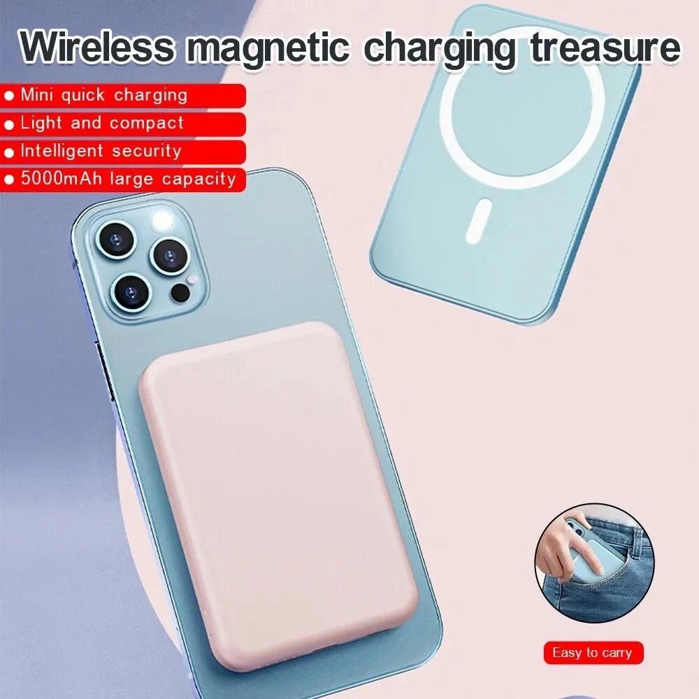 Wireless Magnetic Power Bank – Effortless Charging on the Go