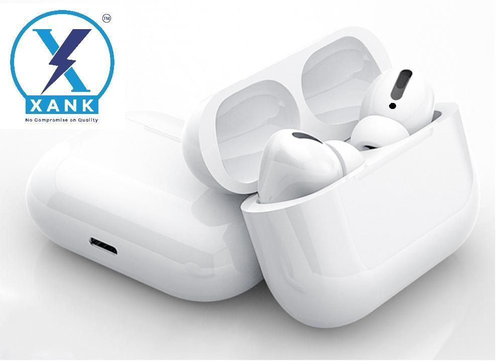 XANK AirPods Pro – True Wireless Bliss with Smart Sensor & Fast Charging Case (White)