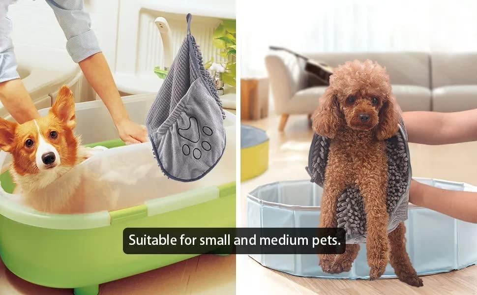 Microfiber Ultra Soft Pet Towel – Gentle, Quick-Dry Comfort for Your Beloved Companion