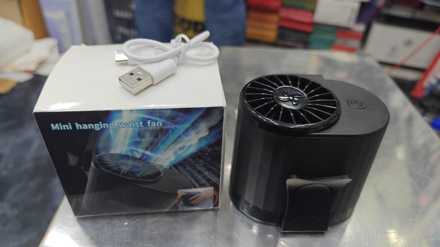 BreezeBuddy™ Clip-On Portable Fan – Your Hands-Free Cooling Sidekick