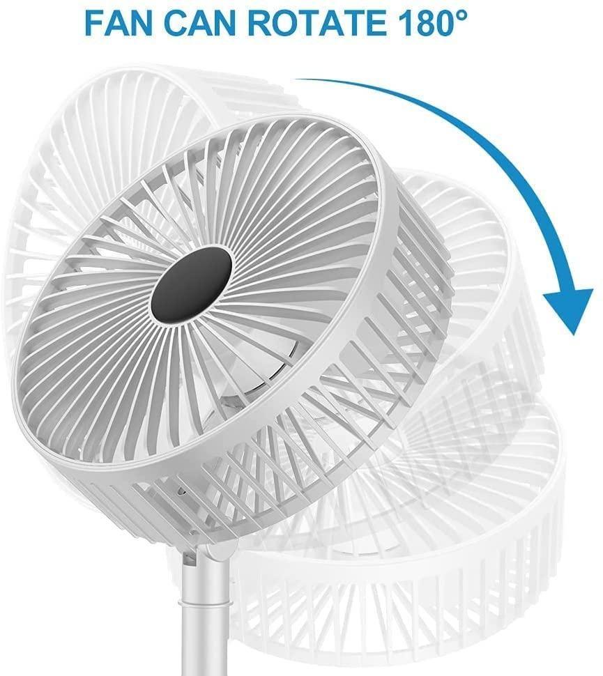 Chill Anywhere: The Ultimate Rechargeable High-Speed Desk Fan