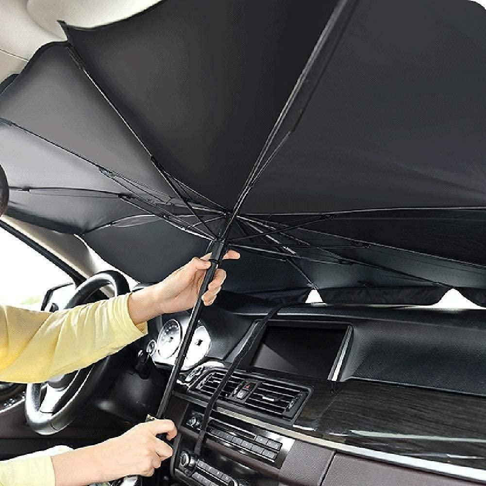 CoolShade Car Windshield Sun Shade Umbrella – Instant Heat Blocker & UV Defender