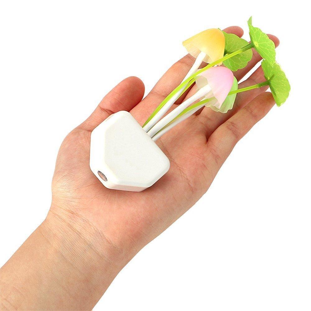 Enchanting Mushroom Lamp with Automatic Sensor & Multi-Color Changing LED – The Perfect Night