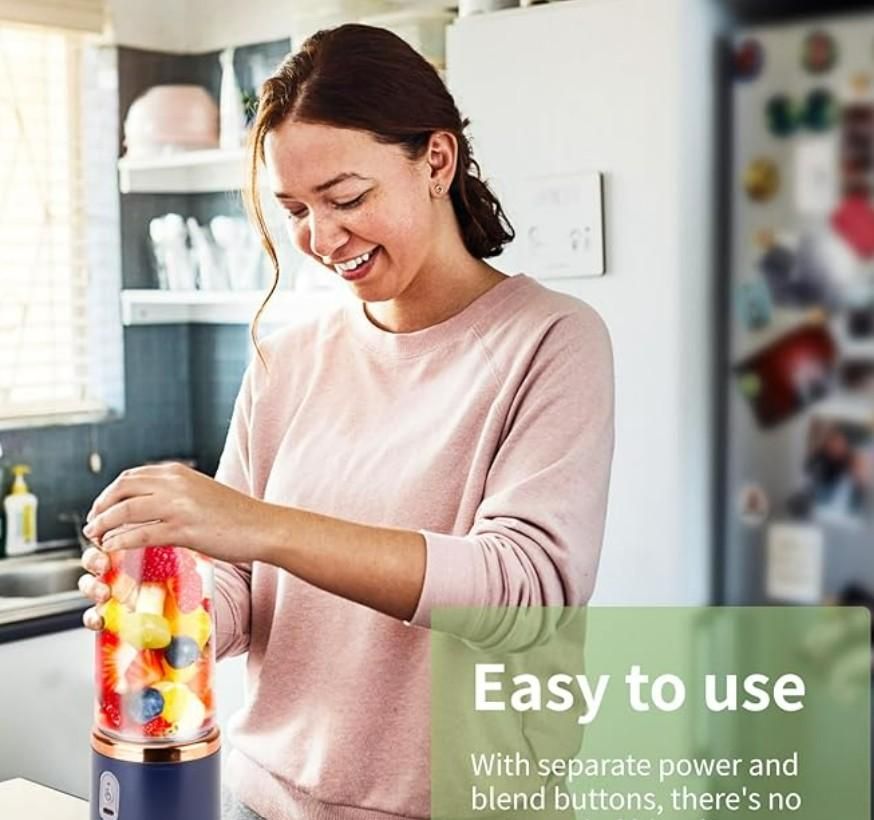 Blend Anywhere, Anytime with the Multifunctional Small Portable Juicer