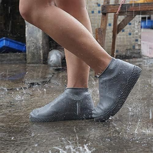 Silicone Reusable Waterproof Boot Covers – Anti-Skid Shoe Protectors for Rain, Snow & Mud (Pair)