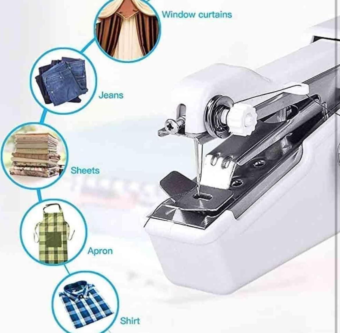 Stitch Handheld Cordless Sewing Machine – Quick-Fix Portable Wonder for Effortless Repairs & DIY Crafts