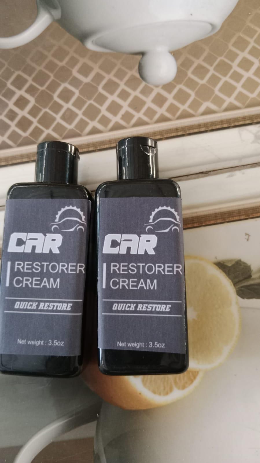 Car Restorer Cream (Pack of 2) – Restore Your Car's Shine Like New