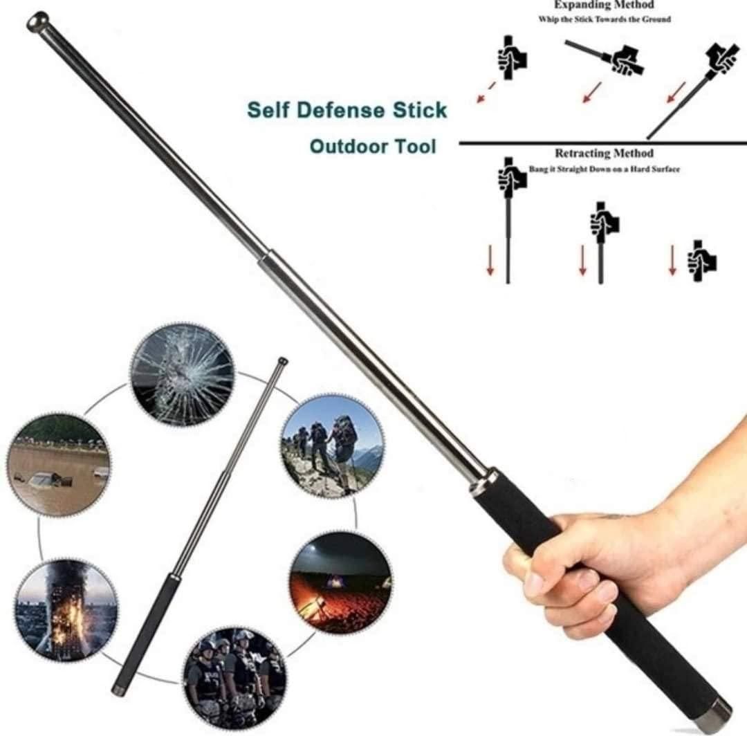 Multi-Use Self Defense Stick & Retractable Hand Pointer – Compact, Powerful, and Ready When You Are