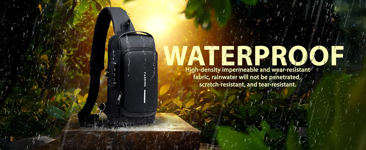 Storite Anti-Theft Sling Bag - Secure, Stylish & Versatile Crossbody Backpack for Everyday Use